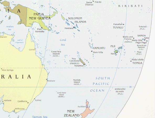 tokelaou carte australie